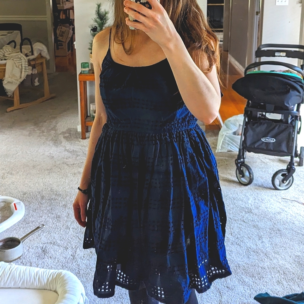 Navy dress